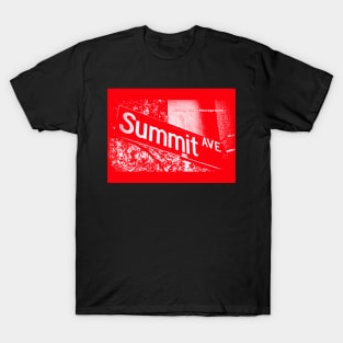 Summit Avenue CHERRY WHITE Pasadena California by Mistah Wilson Photography T-Shirt